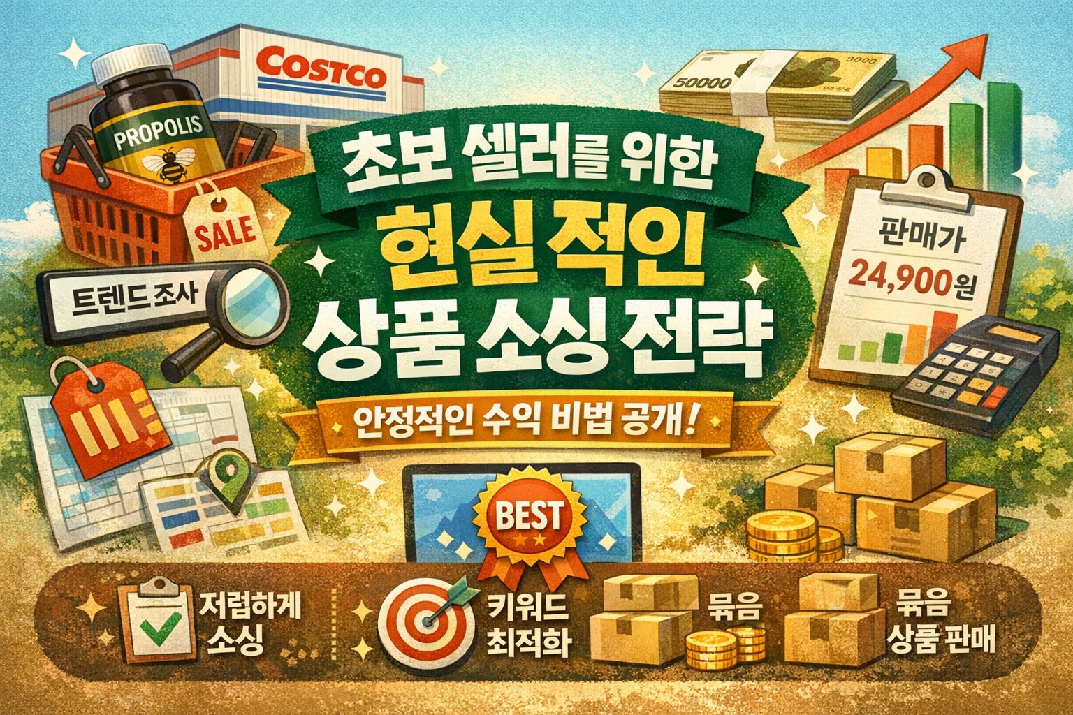 스마트스토어 위탁판매 - 스마트스토어 위탁판매 월 1000만원 현실적인 수익 창출 비법 (상품소싱부터 등록까지)