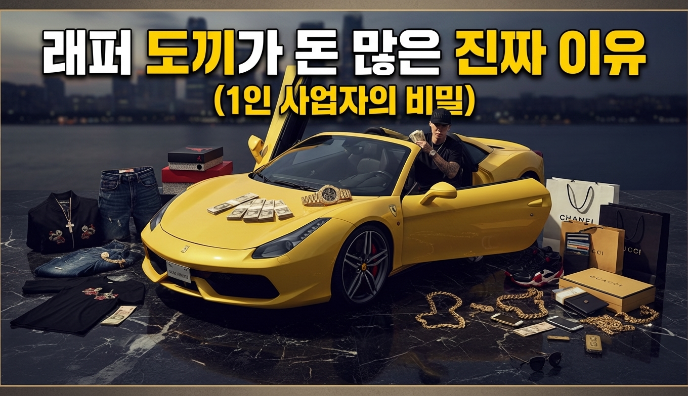 1인 사업자 - 1인 사업자 비밀 - 래퍼 도끼가 돈 많은 진짜 이유
