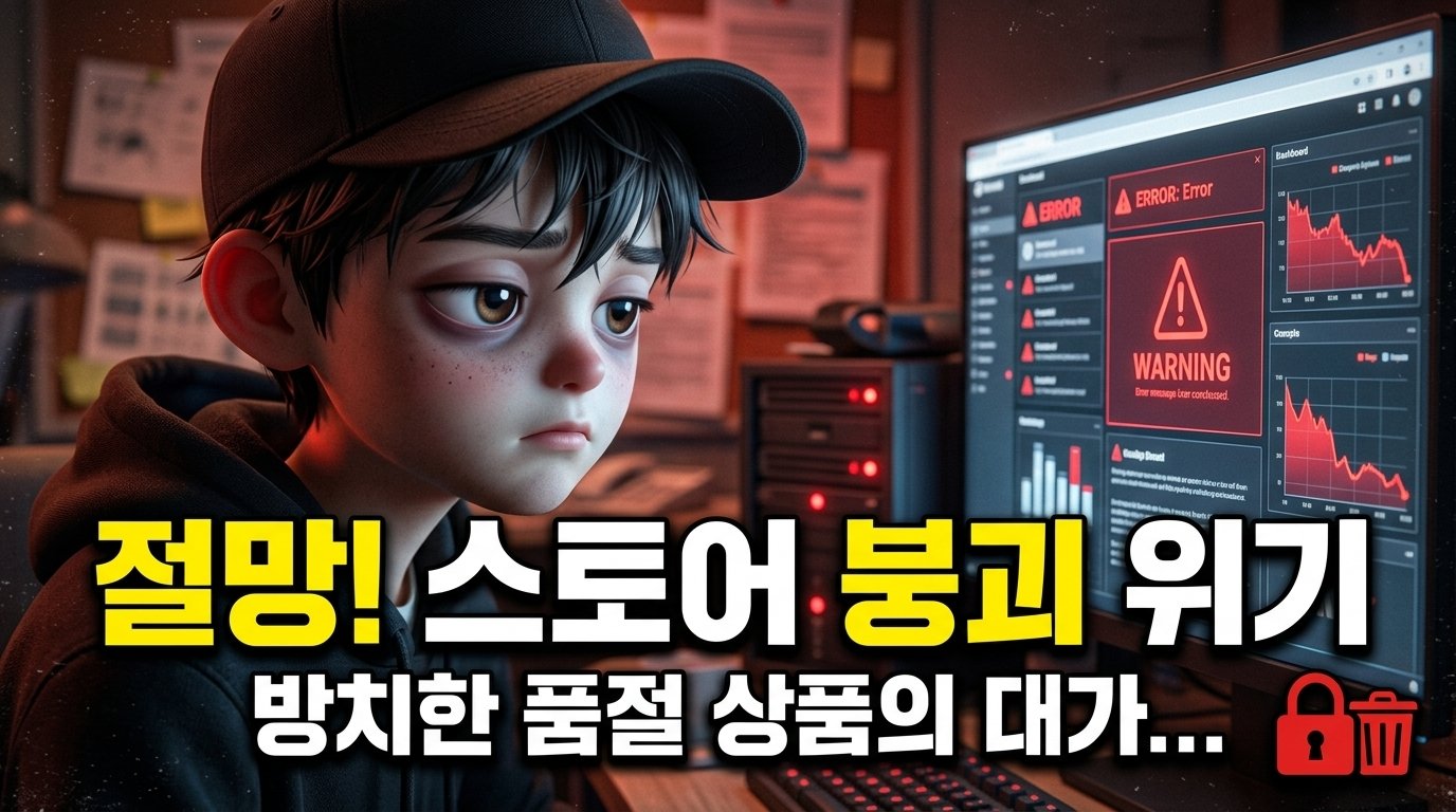 품절 단종 자동 관리 - 품절 단종 자동 관리, 2주 방치가 만든 2,841개의 대가
